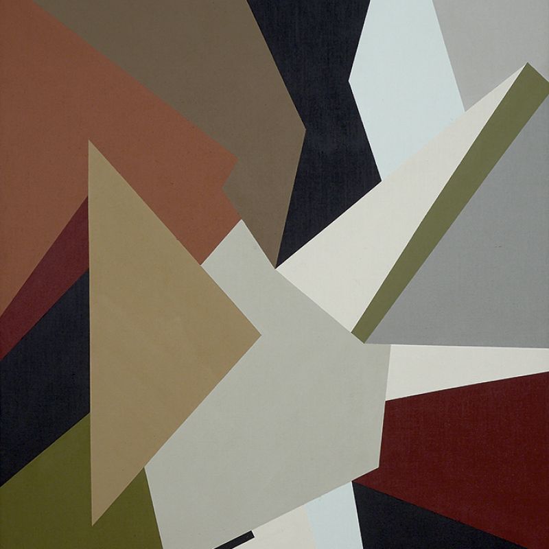 Transfiguration #3 – Nicola de Staël „Composition 58“ [1949], 2006 Acryl auf Leinwand, 150 x 100 cm