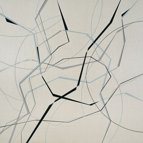 Bridging The Surface #1, 2015 Acryl auf Leinwand, 150 x 160 cm