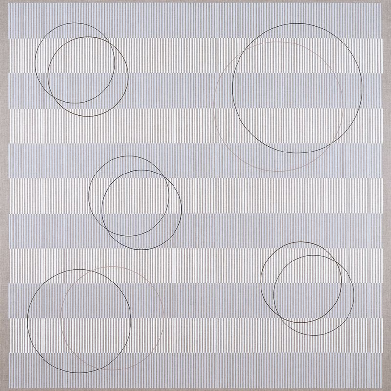 Horizon Variations, 2018 Acryl auf Leinwand, 160 x 150 cm