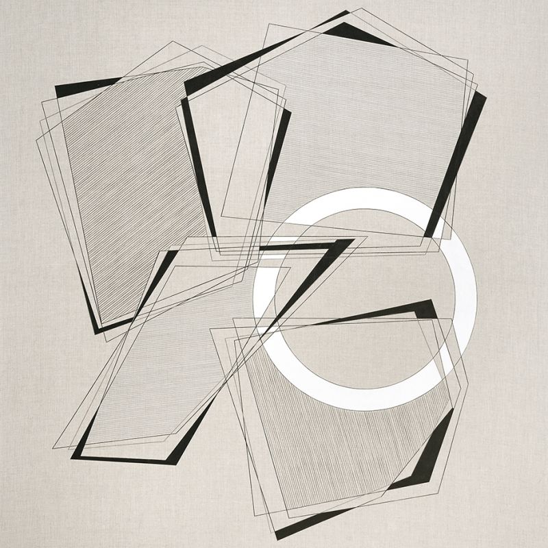 Desire Develops An Edge #1, 2016 Acryl auf Leinwand, 160 x 150 cm – Sammlung Liaunig