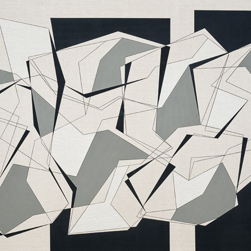 Centering The Shapes #6, 2017 Acryl auf Leinwand, 130 x 200 cm